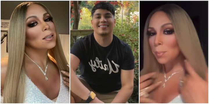 Ent.News: A man who made himself up to look like American singer, Mariah Carey, has deceived a number of fans on social media (Video)