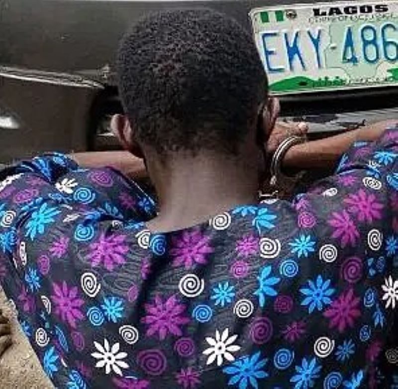 Man arrested in lagos