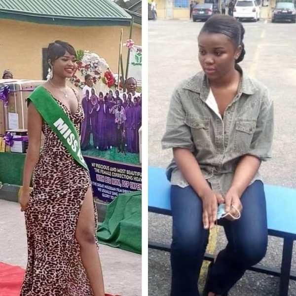 Watch The moment alleged killer of Super TV CEO, Chidinma Ojukwu, cat-walked on the runway during the Miss Cell 2022 competition (Video)