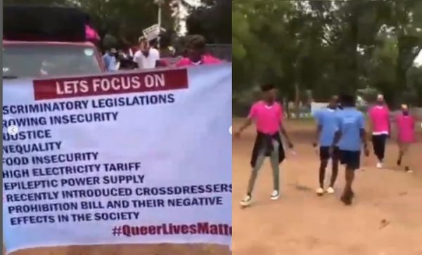 Transgender Community In Abuja Protests Against FG (Video)