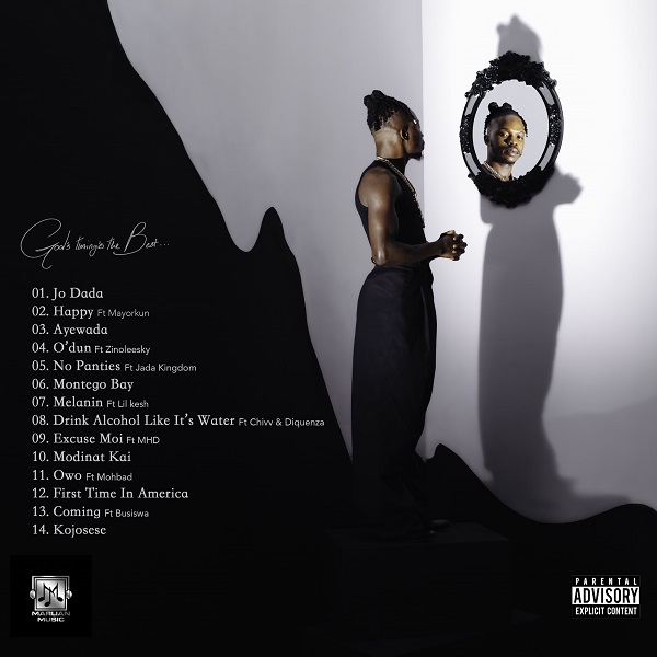 Naira Marley reveals tracklist for “God’s Timing’s The Best” album