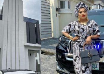 Muslim clerics pray for Bobrisky at the opening of his ‘N400 million’ Lagos home (video)