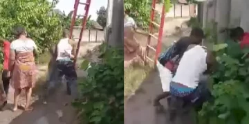 PHED officials attacked by residents in Port Harcourt while trying to disconnect power (video)