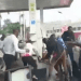 News: Naked woman sprays petrol, threatens to burn Lagos station (Video) 39 News: Naked woman sprays petrol, threatens to burn Lagos station (Video)
