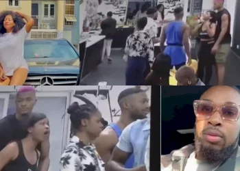 Phyna, Sheggz fight dirty after he told her she 'will soon go home' (Video)