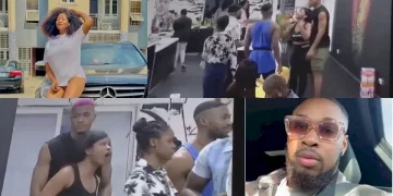 Phyna, Sheggz fight dirty after he told her she 'will soon go home' (Video)