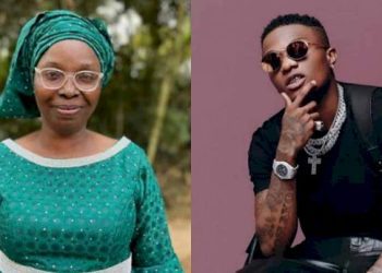 Mummy G.O. slams Wizkid's fans, says they can't receive the Holy Spirit (Video)