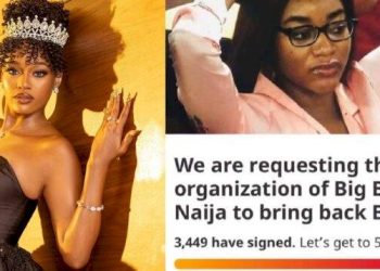 Reactions as over 3000 fans sign petition for organisers to bring back disqualified housemate, Beauty