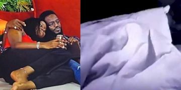 Daniella and Khalid get intimate under the sheet (Video)