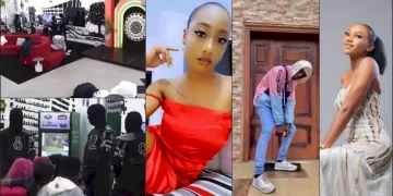 BBNaija: Moment ninjas escort house guests out of Biggie’s house (Video)