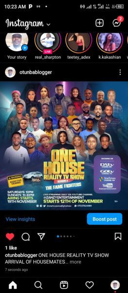 Ent.News: ONE HOUSE REALITY TV SHOW ARRIVAL OF HOUSEMATES
