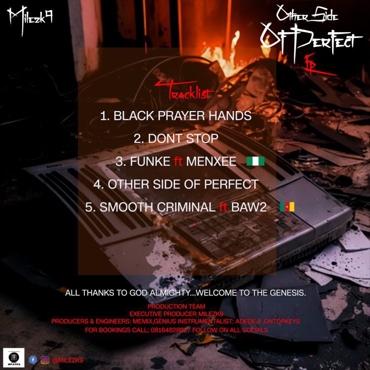 EP: MilezK9 – “The Other Side Of Perfect” (EP)