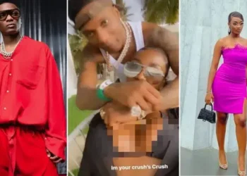 Popcy go reach everybody" - Cameroonian lady flaunts video with Wizkid