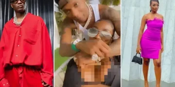 Popcy go reach everybody" - Cameroonian lady flaunts video with Wizkid