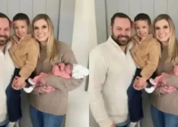 Couple welcome first family daughter in over 130 years