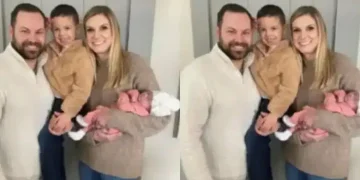 Couple welcome first family daughter in over 130 years