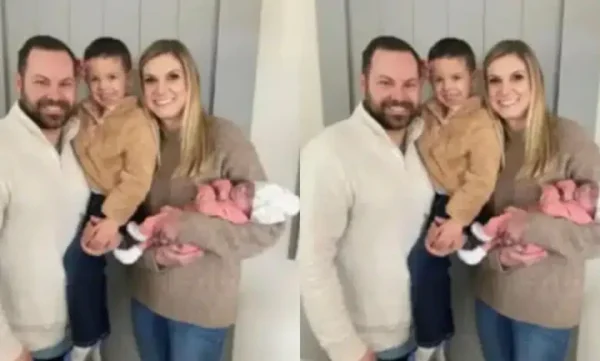 Couple welcome first family daughter in over 130 years