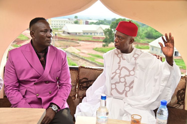 News: Billionaire Prophet Jeremiah Omoto Fufeyin meets with Senator Ned Nwoko in a historic visit to celebrate his success in Delta North Senate race