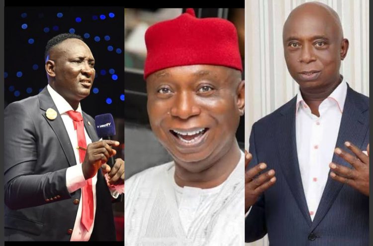 News: Billionaire Prophet Jeremiah Omoto Fufeyin meets with Senator Ned Nwoko in a historic visit to celebrate his success in Delta North Senate race