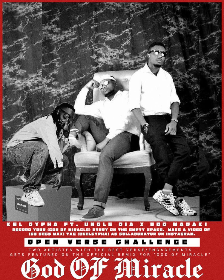 [INSTRUMENTAL] Kel Cypha — God Of Miracle Ft. Uncle DIA & Boc Madaki (Open Verse Challenge)