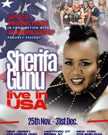 Sherifa Gunu To Tour USA