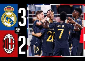 Real Madrid 3 - 2 AC Milan (Jul-24-2023) Club Friendly Highlights