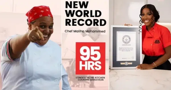 News: Uproar as Kenyan chef Maliha Mohammed breaks Hilda Baci’s Guinness World Record