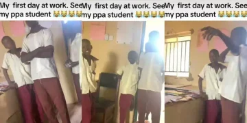 News: I am finished: Corper exclaims as his PPA students don't understand English language (Video) 1 News: I am finished: Corper exclaims as his PPA students don’t understand English language (Video)
