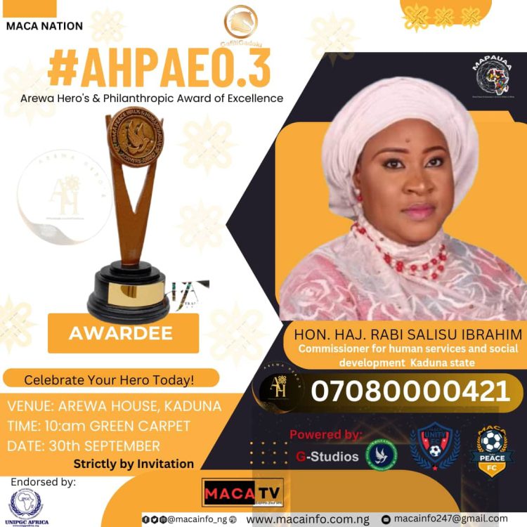 News: Arewa Hero’s & Philanthropic Award of Excellence 2023