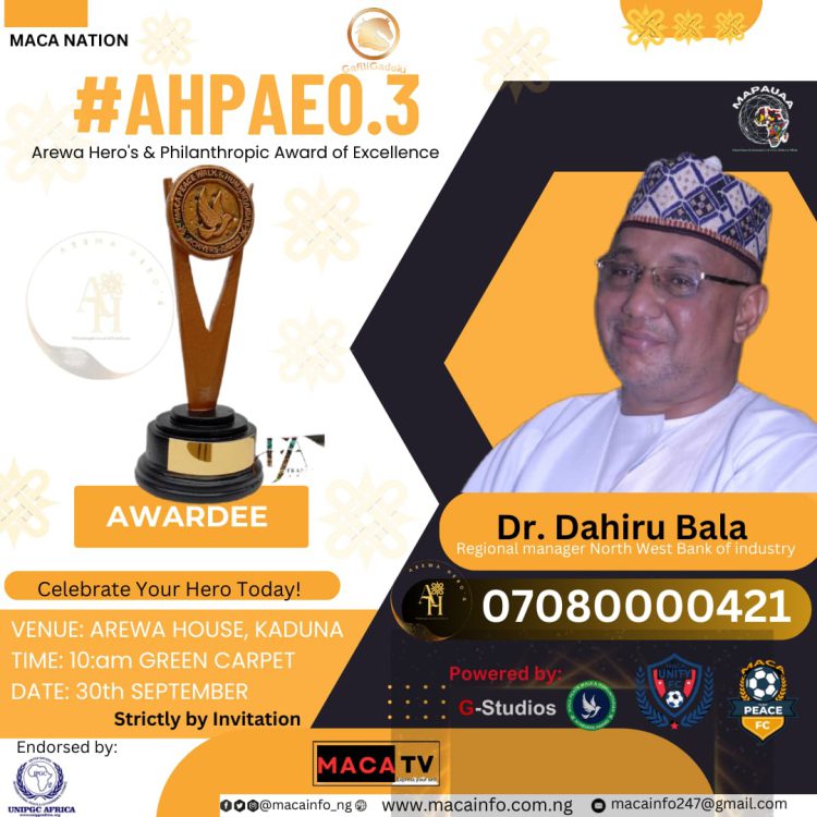 News: Arewa Hero’s & Philanthropic Award of Excellence 2023