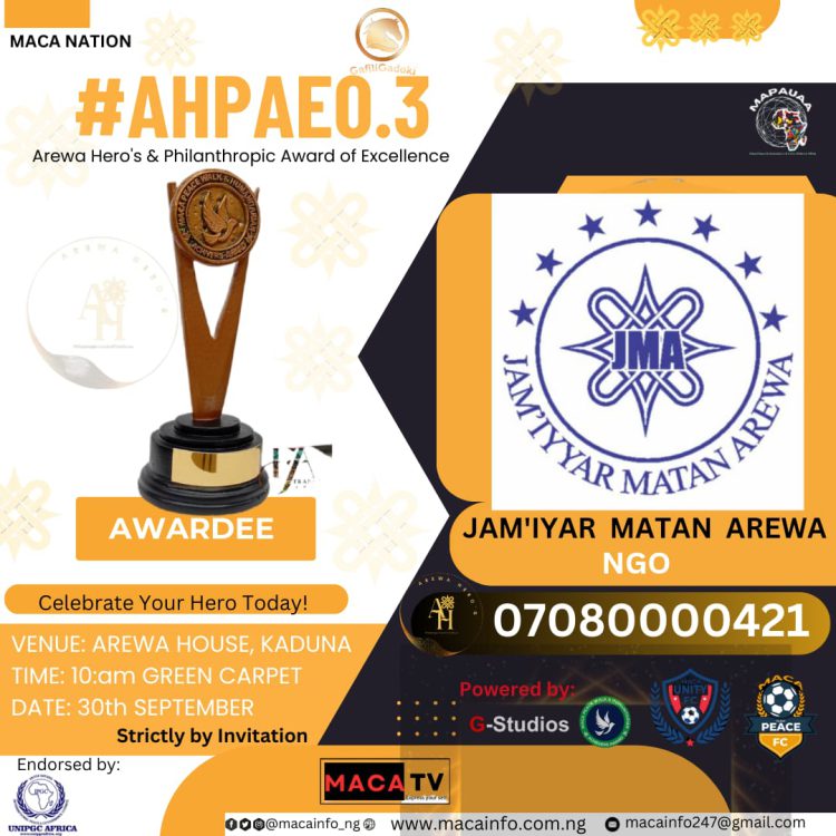 News: Arewa Hero’s & Philanthropic Award of Excellence 2023