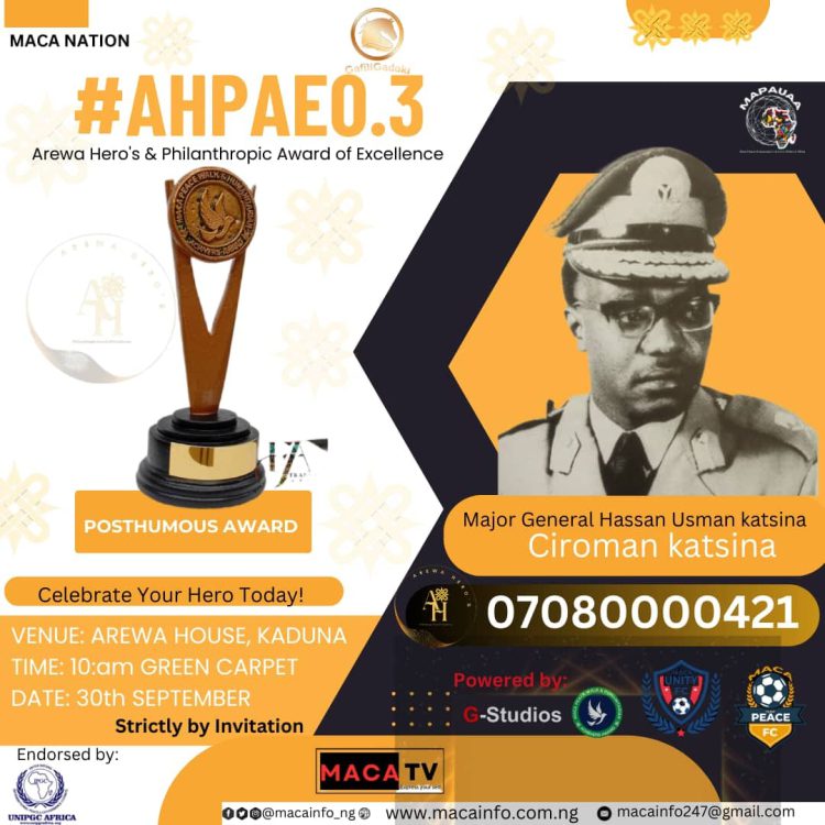 News: Arewa Hero’s & Philanthropic Award of Excellence 2023