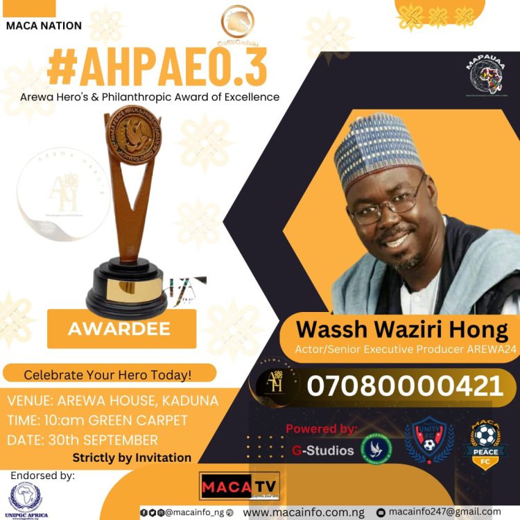 News: Arewa Hero’s & Philanthropic Award of Excellence 2023
