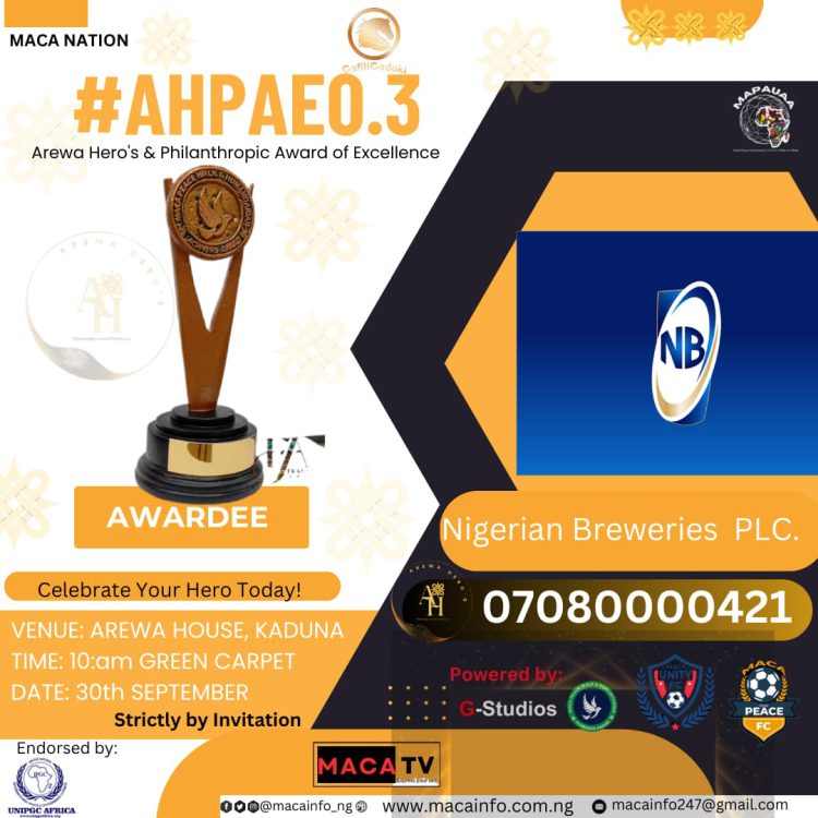 News: Arewa Hero’s & Philanthropic Award of Excellence 2023