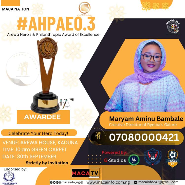 News: Arewa Hero’s & Philanthropic Award of Excellence 2023