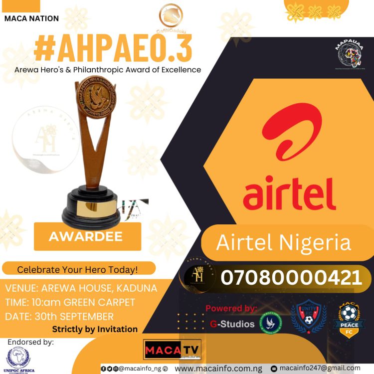 News: Arewa Hero’s & Philanthropic Award of Excellence 2023