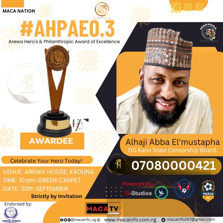 News: Arewa Hero’s & Philanthropic Award of Excellence 2023