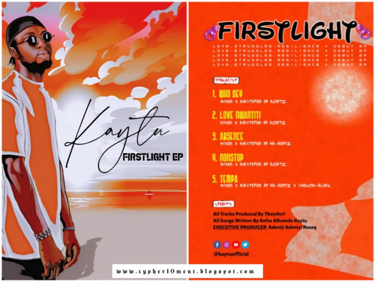 Ent.News: Afro Pop Sensation Kaytu Unveils Official Artwork/Tracklist To Forthcoming Extended Play (EP) Titled “FirstLight”