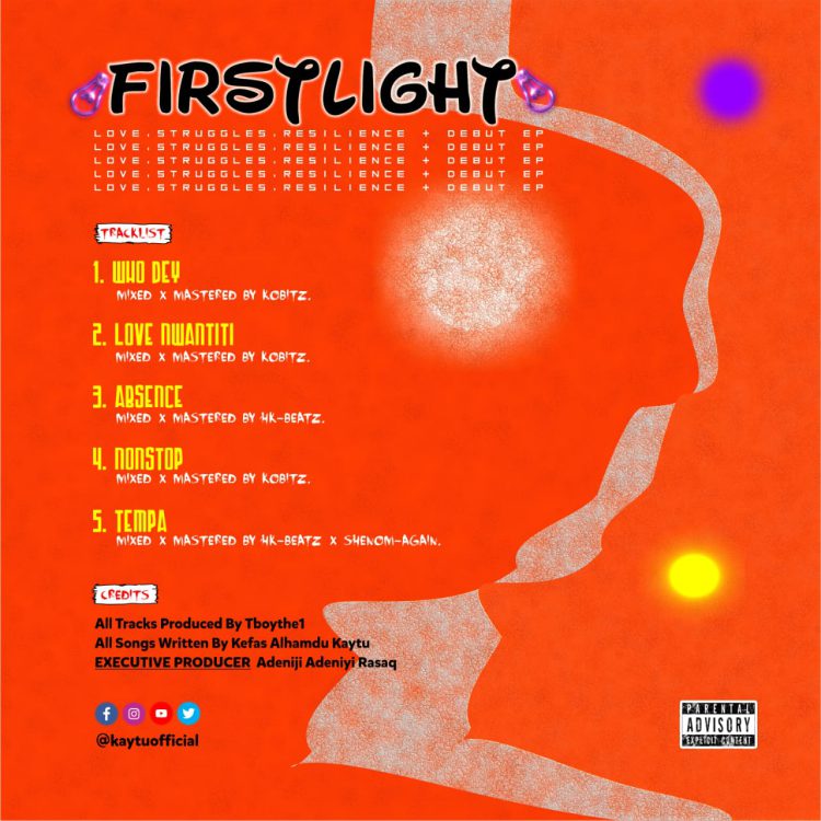 Ent.News: Afro Pop Sensation Kaytu Unveils Official Artwork/Tracklist To Forthcoming Extended Play (EP) Titled “FirstLight”