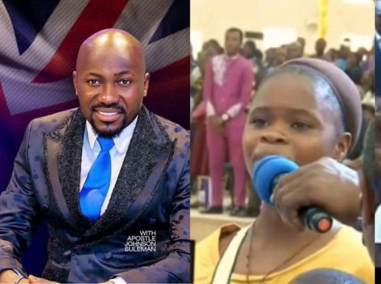 News: Apostle Johnson Suleman empowers widow and mother of six with one million naira business capital