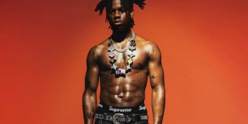 Checkout Rema performance at the Ballon d’Or 2023 award ceremony