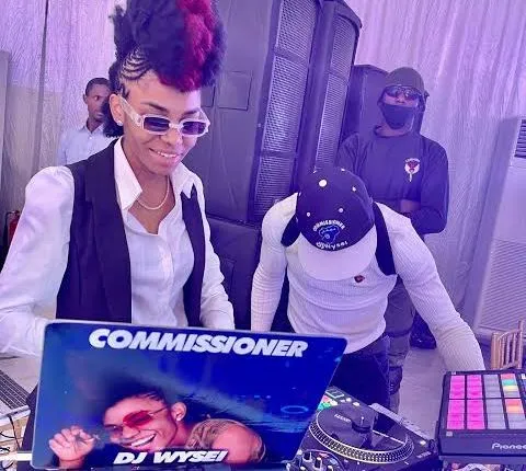 commissioner dj wysei x female hype queen baddy your body