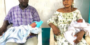Mubarak Sanyaolu: Parents Of Lagos Boy Killed By Stray Bullet Welcome Twins