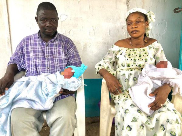 Mubarak Sanyaolu: Parents Of Lagos Boy Killed By Stray Bullet Welcome Twins