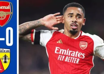 Arsenal 6 - 0 Lens (Nov-29-2023) Champions League Highlights