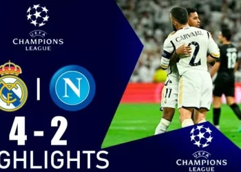 Real Madrid 4 - 2 Napoli (Nov-29-2023) Champions League Highlights