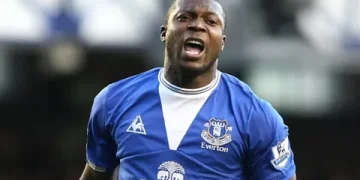 News: Ex-Super Eagles star Yakubu Aiyegbeni sets an unwanted record after Everton’s point deduction