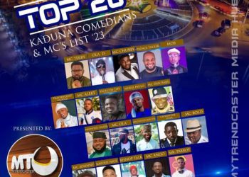 Ent.News: MyTrendCaster Unveils the Top 20 Kaduna Comedians and MCs of 2023