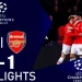 Sports: PSV Eindhoven 1 – 1 Arsenal (Dec-12-2023) Champions League Highlights