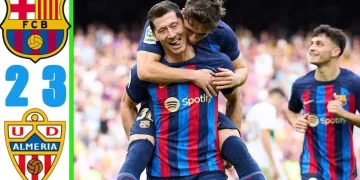 Sports: Barcelona 3 - 2 Almeria (Dec-20-2023) LaLiga Highlights 1 Sports: Barcelona 3 – 2 Almeria (Dec-20-2023) LaLiga Highlights